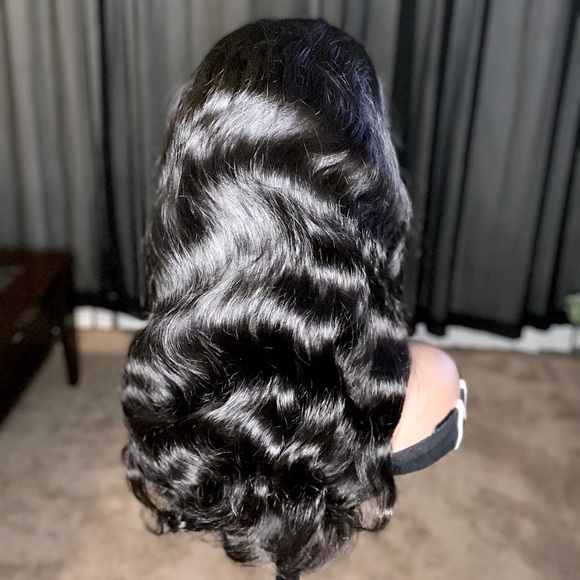 18 inches body wave wig